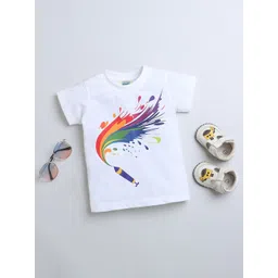 ZIP ZAP ZOOP Boys Printed Applique T-shirt-picture-16