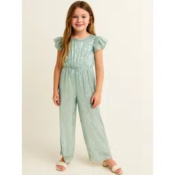 ZIP ZAP ZOOP Girls Culotte Jumpsuit with Embellished-picture-32