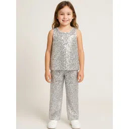 ZIP ZAP ZOOP Girls Embellished Top with Trousers-picture-11