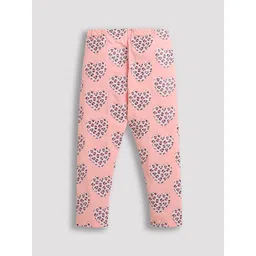 ZIP ZAP ZOOP Girls Printed Pure Cotton Leggings-picture-25
