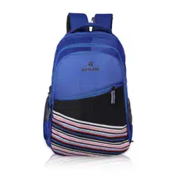 zipline Men Colourblock Backpack with Side Mesh Pockets-picture-29