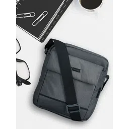 ZIPLINE Unisex Textured Messenger Bag-picture-38