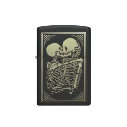 ZIPPO Black & Yellow Brass Windproof Pocket Lighter-picture-22