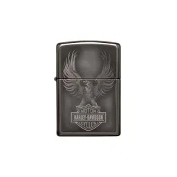 Zippo Black Brass Harley-Davidson Windproof Pocket Lighter-picture-11