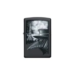 Zippo Black Brass Plague Of Disinformation Windproof Pocket Lighter-picture-27