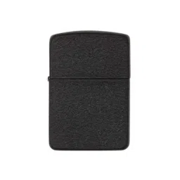 Zippo Black Crackle Replica Brass Pocket Lighter-picture-41