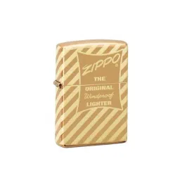 Zippo Gold Vintage Box Top Brass Windproof Pocket Lighter-picture-44