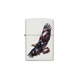 Zippo White Brass Eagle Windproof Pocket Lighter-picture-13