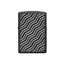 Zippo White Line Pattern Design Brass Pocket Lighter-picture-25