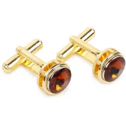 Zitti Metal, Brass Cufflink image 2