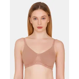 Zivame Beige Solid Non-Wired Non Padded T-shirt Bra ZI1664FASH0NUDE-picture-18