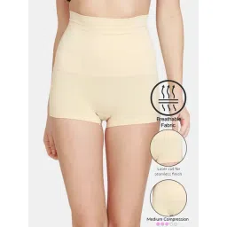 Zivame Beige Solid Shapewear-picture-5