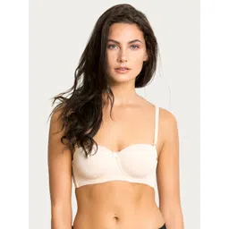 Zivame Beige Solid Underwired Lightly Padded T-shirt Bra ZI1133COREANUDE-picture-10