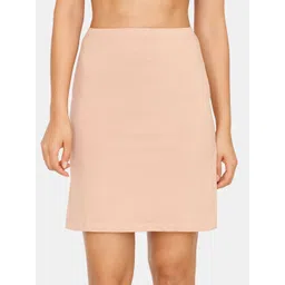 Zivame Beige Straight Layering Skirt-picture-28