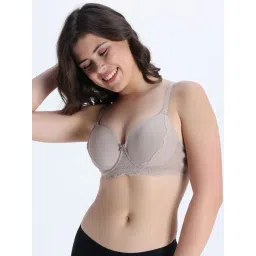 Zivame Beige T-Shirt Bra-picture-26