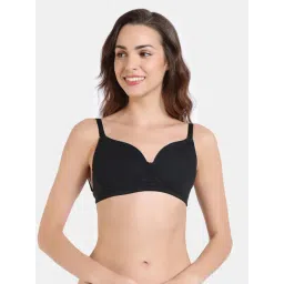 Zivame Black Half Coverage Wireless Backless Bra-picture-10