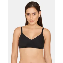 Zivame Black Non-Wired Full Coverage Bra-picture-23