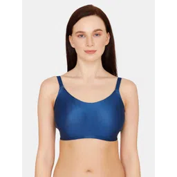 Zivame Blue Half Coverage Lightly Padded T-shirt Bra - ZI1957CORE0BLUE-picture-21