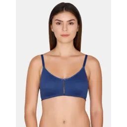 Zivame Blue Non Wired Non Padded T-Shirt Bra-picture-47