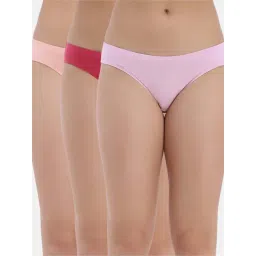 Zivame Multicolor Regular Fit Panties - Pack Of 3-picture-35