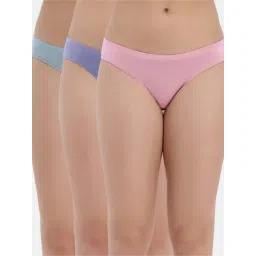 Zivame Multicolor Regular Fit Panties - Pack Of 3-picture-14