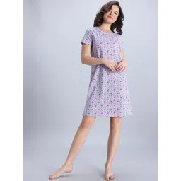 Zivame Printed Nightdress-picture-16