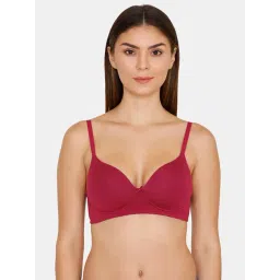 Zivame Purple Wirefree Padded T-Shirt Bra-picture-44
