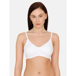 Zivame White Non Wired Non Padded Full Coverage Bra-image-28
