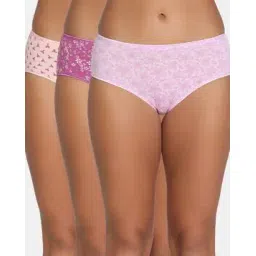 zivame Women Pack of 3 Printed Hipsters-picture-26