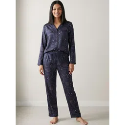 Zivame Women Printed Night suit-picture-23
