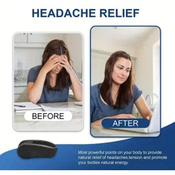 ZIVINI Rudrax Sugar Control Acupressure Clip (2pc) for Headache & Diabetes Relief Bp Monitor Adapter-image-7