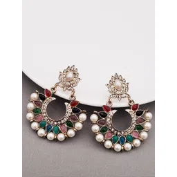 ZIVOM Contemporary Chandbalis Earrings-image-26