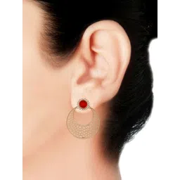 ZIVOM Contemporary Chandbalis Earrings-picture-33
