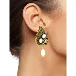 ZIVOM Contemporary Chandbalis Earrings-picture-33