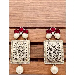 ZIVOM Contemporary Drop Earrings-picture-16