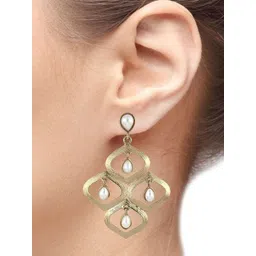 ZIVOM Contemporary Drop Earrings-picture-18