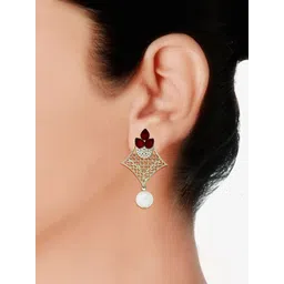ZIVOM Contemporary Drop Earrings-picture-36