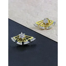 ZIVOM Contemporary Ear Cuff Earrings image 4