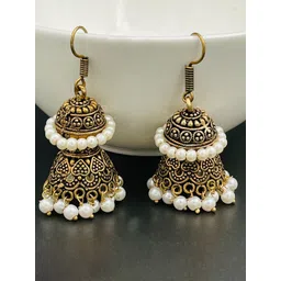 ZIVOM Contemporary Jhumkas Earrings-picture-21