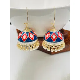 ZIVOM Contemporary Jhumkas Earrings-picture-26