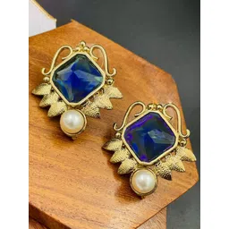 ZIVOM Contemporary Studs Earrings-image-38