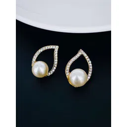 ZIVOM Contemporary Studs Earrings-image-24