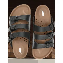 Zixer Men Black Sandals-picture-41