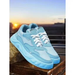 Zixer Men Colourblocked High-Top Sneakers-picture-36