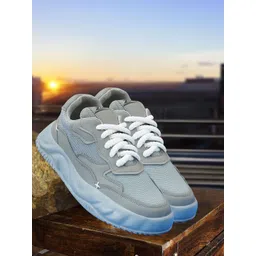 Zixer Men Woven Design Lace-Ups Sneakers-picture-25