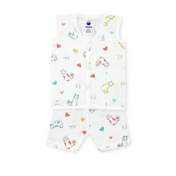 ZIZUKA Unisex Kids Printed Top with Shorts-picture-20