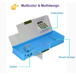 zmoly superman lamp series lamp or calcuter superman Art Plastic Pencil Box image 4