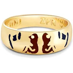 zodiac power store Zodiac Power Gemini Alloy Ring - Gold Plated-picture-14
