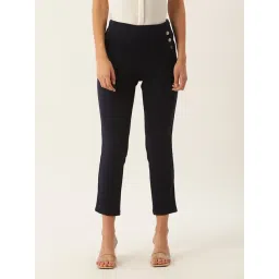 Zoella Navy Regular Fit Pants-picture-36