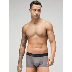 Zoiro Men Outer Elasticated Modal Short Trunk 2422-picture-30